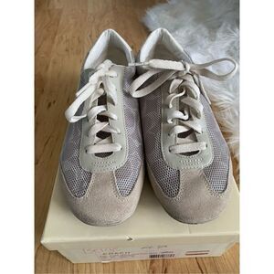 Coach white baige sneaker neala size 8